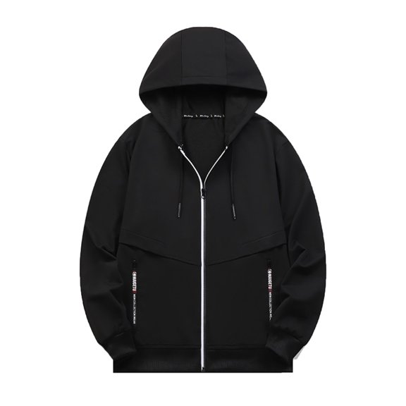 Vedolay Men Hoodies Loose Soft Long Sleeve Men's Pullover Tops Shirts Black,M