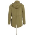 thumbnail image 1 of Vedolay Men Jackets for Winter Mens Rain Jackets Men Waterproof breathable Lightweight Windbreaker with Hood Outdoor Raincoat for Hiking Running Travel Khaki,XL, 1 of 3