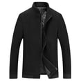 thumbnail image 1 of Vedolay Men Jackets for Winter Fashion Casual Autumn Thick Hooded Jacket Clothes Black,3XL, 1 of 4