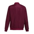 thumbnail image 1 of Vedolay Men Jackets for Winter Solid Comfy Casual Office Long Sleeve Open Front Jacket Clothes Red,M, 1 of 4