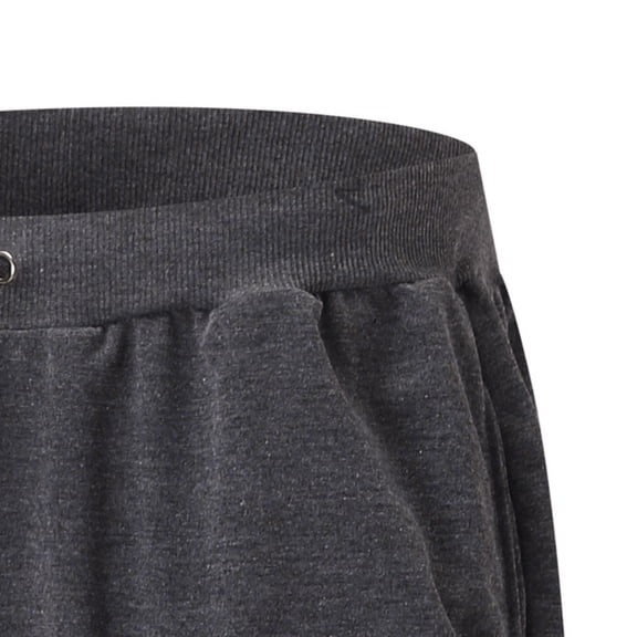 Vedolay Men Pants Slim Fit Mens Fashion Solid Color Loose Cotton Pocket Lace Up Pants Overall Mens Work Pants,Gray L