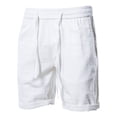 thumbnail image 1 of Vedolay Men Short Mens Shorts 2023 Casual Drawstring Lightweight Baggy Classic Summer Shorts,White XL, 1 of 3