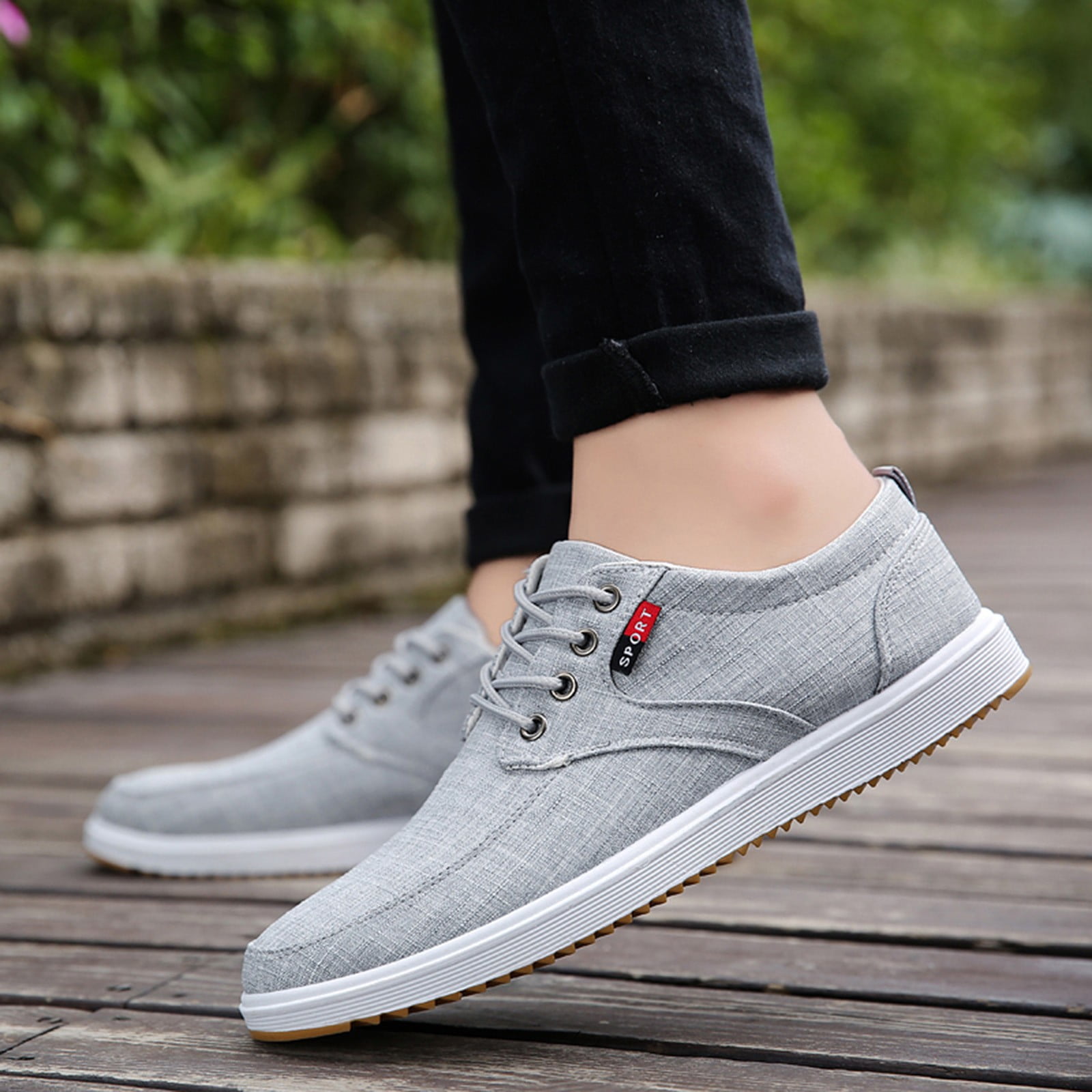 Vedolay Men Summer Sneakers Men Platform Sneakers Comfort  display picture 1