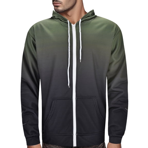 Vedolay Men's Cardigan Sweater Open Front Knit Coat Sweaters for Men 2023 AG,L