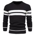 thumbnail image 1 of Vedolay Men's Fall Sweater Cute Graphic Loose Tunic Shirt Casual Pullover Sweaters Black,L, 1 of 2