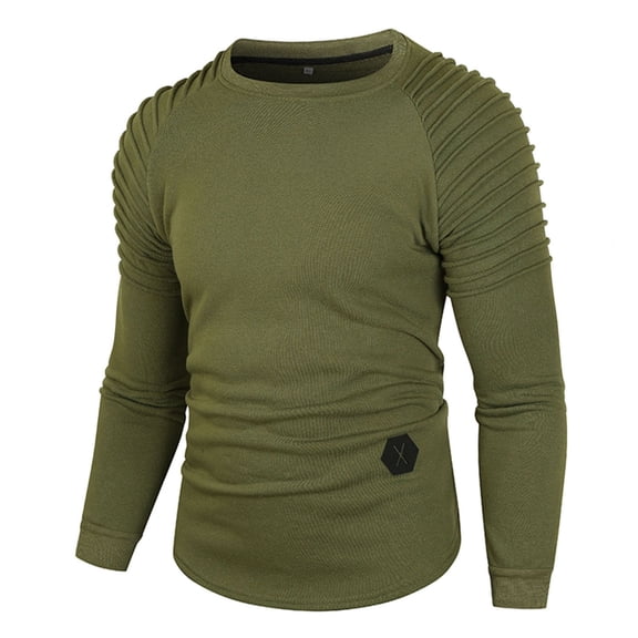 Vedolay Men's Hoodie Sweatshirt Pullover Vintage Graphic Sweatshirt Oversized Pullover Tops Army Green,M