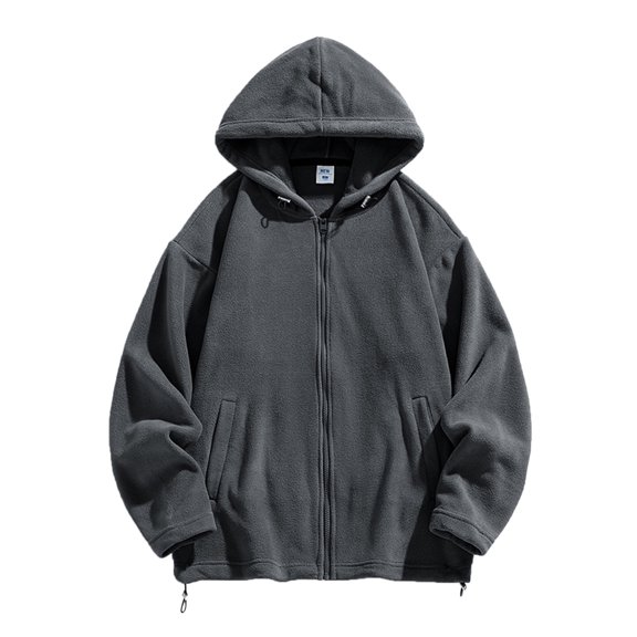 Vedolay Men's Hoodies 2023 Plus Size Sweatshirt Dark Gray,M