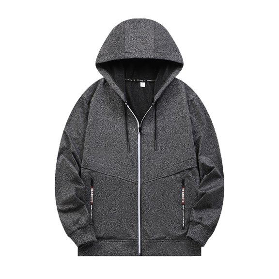 Vedolay Men's Hoodies Puffed Sleeved Printed Long Sleeve Active Wear T-Shirt GY1,M