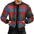 thumbnail image 1 of Vedolay Men's Jacket Fall Men Casual Long Sleeve Cardigan Red,2XL, 1 of 5