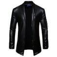 thumbnail image 1 of Vedolay Men's Jacket Light Weight Coats Long Sleeve Outfits Clothes Black,3XL, 1 of 4