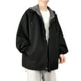 thumbnail image 1 of Vedolay Men's Jacket Open Front Work Office Jackets Blazer Clothes Black,2XL, 1 of 5