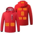 thumbnail image 1 of Vedolay Men's Jackets Slim Casual Jacket Coat Top Outwear 2023 Red,XL, 1 of 4