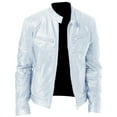 thumbnail image 1 of Vedolay Men's Lightweight Jackets Fall Dressy Fall Dress Coat Casual Light Jackets Clothes White,5XL, 1 of 5