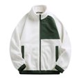 thumbnail image 1 of Vedolay Men's Lightweight Jackets Lightweight Open-Front Cardigan Blazer Jackets for Men White,M, 1 of 4