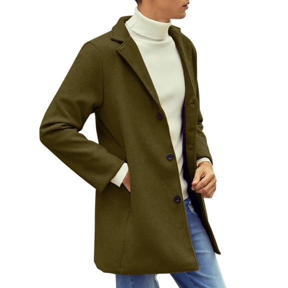 Vedolay Men's Lightweight Jackets Long Sleeve Button Down Blazer Jacket Coat Outwear Clothes AG,2XL