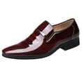 thumbnail image 1 of Vedolay Men's Oxfords,Shoes Oxford Formal Shoes Leather Derby Mens Wedding Shoe(Brown,12), 1 of 5