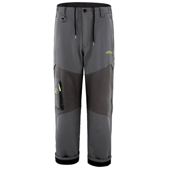 Vedolay Men's Pants Drawstring Casual Loose Pants with Pockets Straight Leg Pants Grey,XL