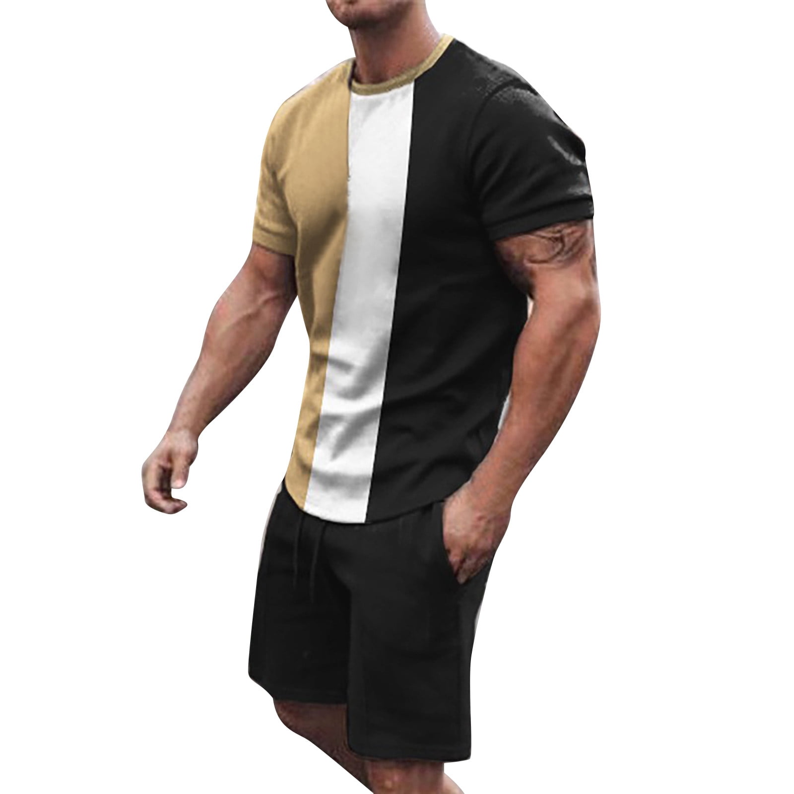 mens short sleeve shirt and tie sets