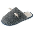 thumbnail image 1 of Vedolay Men's Slippers 2023 Winter Warm Slipper Indoor Outdoor Slippers Grey,45, 1 of 5