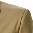 thumbnail image 1 of Vedolay Men's Suit Jackets Casual Blazer Jackets for Men 2023 Long Sleeve Open Front Button Jacket,Khaki L, 1 of 5