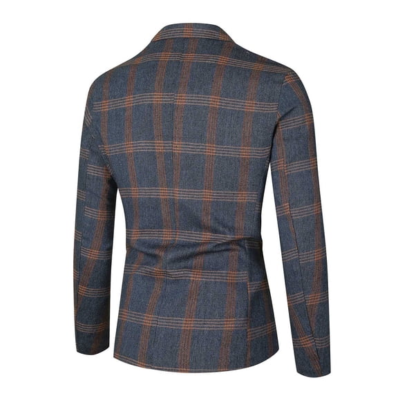 Vedolay Men's Suit Jackets Mens Casual Blazer Professional Work Suit Jacket with Pockets,Navy S