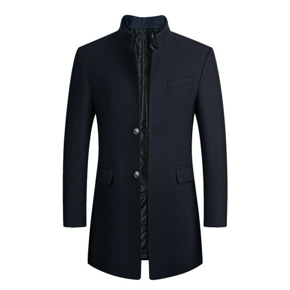 Vedolay Men's Windbreakers Big and Tall Mens Windproof Hooded Windbreaker Jacket Lightweight Jacket Outdoor Casual Sportswear Navy,M