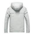 thumbnail image 1 of Vedolay Men's and Big Men's Full Zip up Hoodie Zipper Hooded Jacket Sweatshirt Clothes White,3XL, 1 of 4