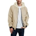 thumbnail image 1 of Vedolay Men's and Big Men's Lightweight Long Sleeve Open Front Blazer Jacket Cardigan Khaki,L, 1 of 5
