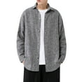 thumbnail image 1 of Vedolay Men's and Big Men's Open Front Cardigan Blazer Jackets for Men Clothes Grey,L, 1 of 4