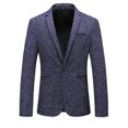 thumbnail image 1 of Vedolay Mens Blazers Lightweight Ladies Open Front Casual Knit Long Sleeve Tops Navy,165, 1 of 5