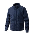 thumbnail image 1 of Vedolay Mens Jackets Casual Jacket for Men Ripped Classic Jacket Blue,2XL, 1 of 2