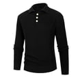 thumbnail image 1 of Vedolay Mens Lightweight Sweaters Long Sleeve Soft Sweaters Lightweight Men Pullovers Black,XL, 1 of 2
