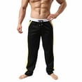 thumbnail image 1 of Vedolay Mens Pants Bottom Pocketed Sweatpants Black,XL, 1 of 2