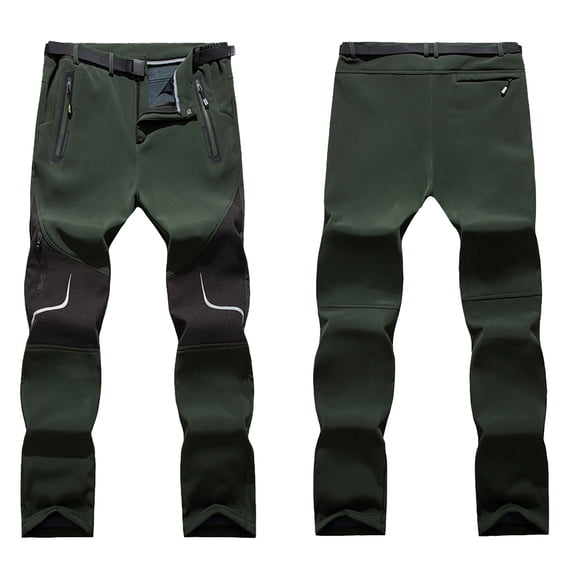 Vedolay Mens Pants Casual Long Pants Loose Lightweight Casual Trousers Army Green,4XL