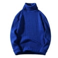 thumbnail image 1 of Vedolay Mens Pullover Sweaters 2023 Printed Long Sleeve Sweater Tops Blue,2XL, 1 of 4