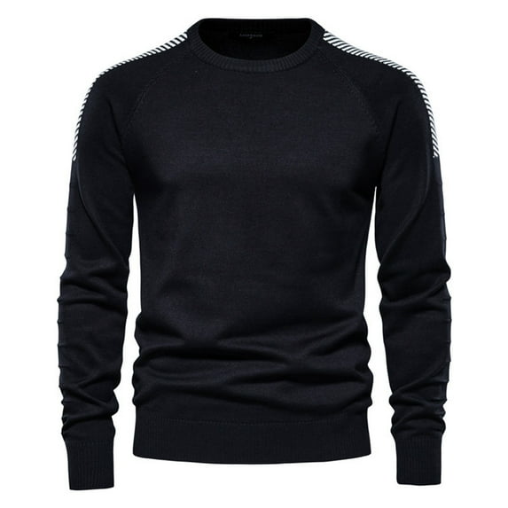 Vedolay Mens Pullover Sweaters 2023 Sweater Vintage Knit Pullovers Sweater Black,S
