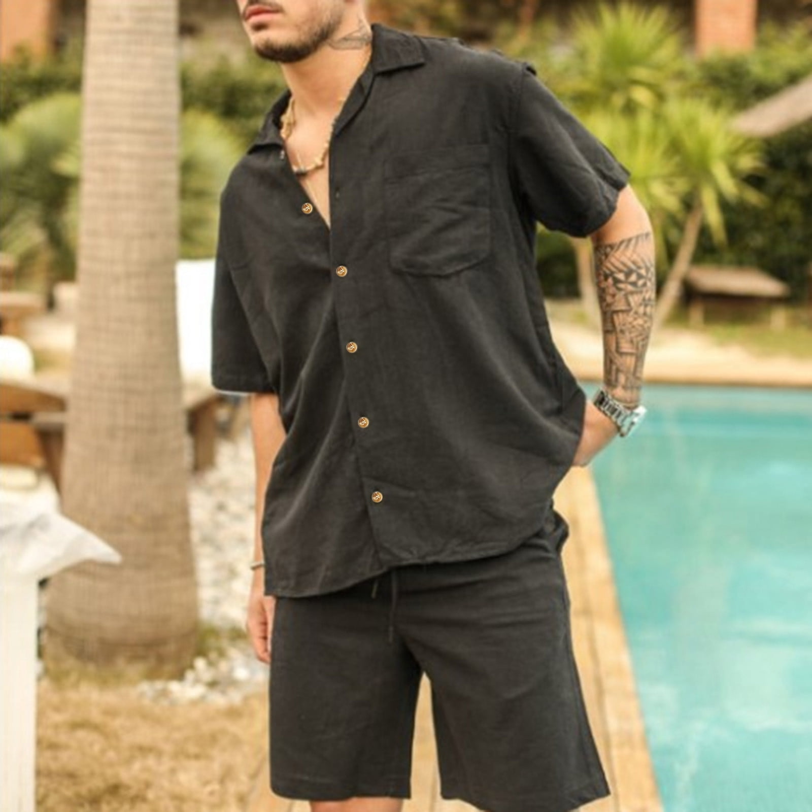 Vedolay Mens Summer Short Sleeve Shirt and Casual Beach Vedolay Mens Summer Short Sleeve Shirt and Casual Beach