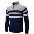 thumbnail image 1 of Vedolay Mens Sweaters Long Sleeve Sweaters Knit Cardigan Coats Jacket Coat 2023 Grey,L, 1 of 4
