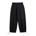 thumbnail image 1 of Vedolay Mens Sweatpants with Pockets 2023 Flap Pockets Baggy Harem Pants Black,L, 1 of 5