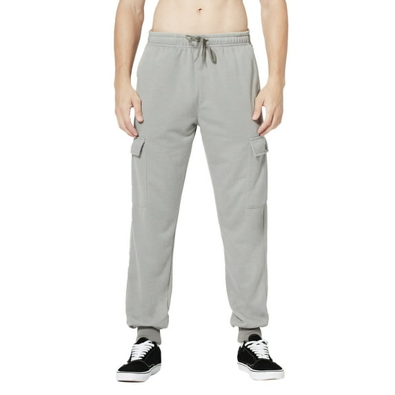 Vedolay Mens Sweatpants with Pockets Drawstring Straight Leg Pants Casual Loose Lounge Trousers D,L