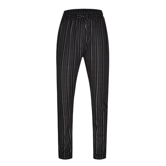 Vedolay Mens Sweatpants with Pockets Loose Pants Multi-Pocket Drawstring Casual Pants Dark Gray,L