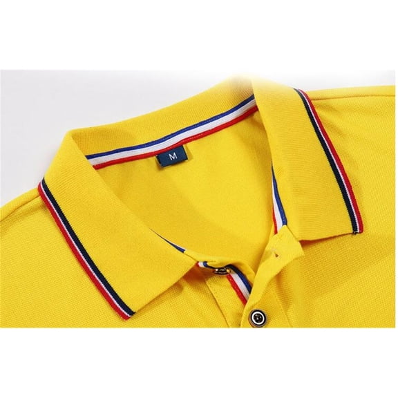 Vedolay Mens Tops Casual Mens T Shirt Tribal Floral Print V Neck Slim Fit Shirts Tops,Yellow M