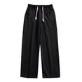 thumbnail image 1 of Vedolay Mens Work Pants 2023 Casual Long Sweatpants with Pockets Black,3XL, 1 of 5