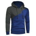 thumbnail image 1 of Vedolay Mens Zip Up Hoodie Casual Comfy Fall Fashion Outfits Clothes 2023 Dark Gray,2XL, 1 of 4