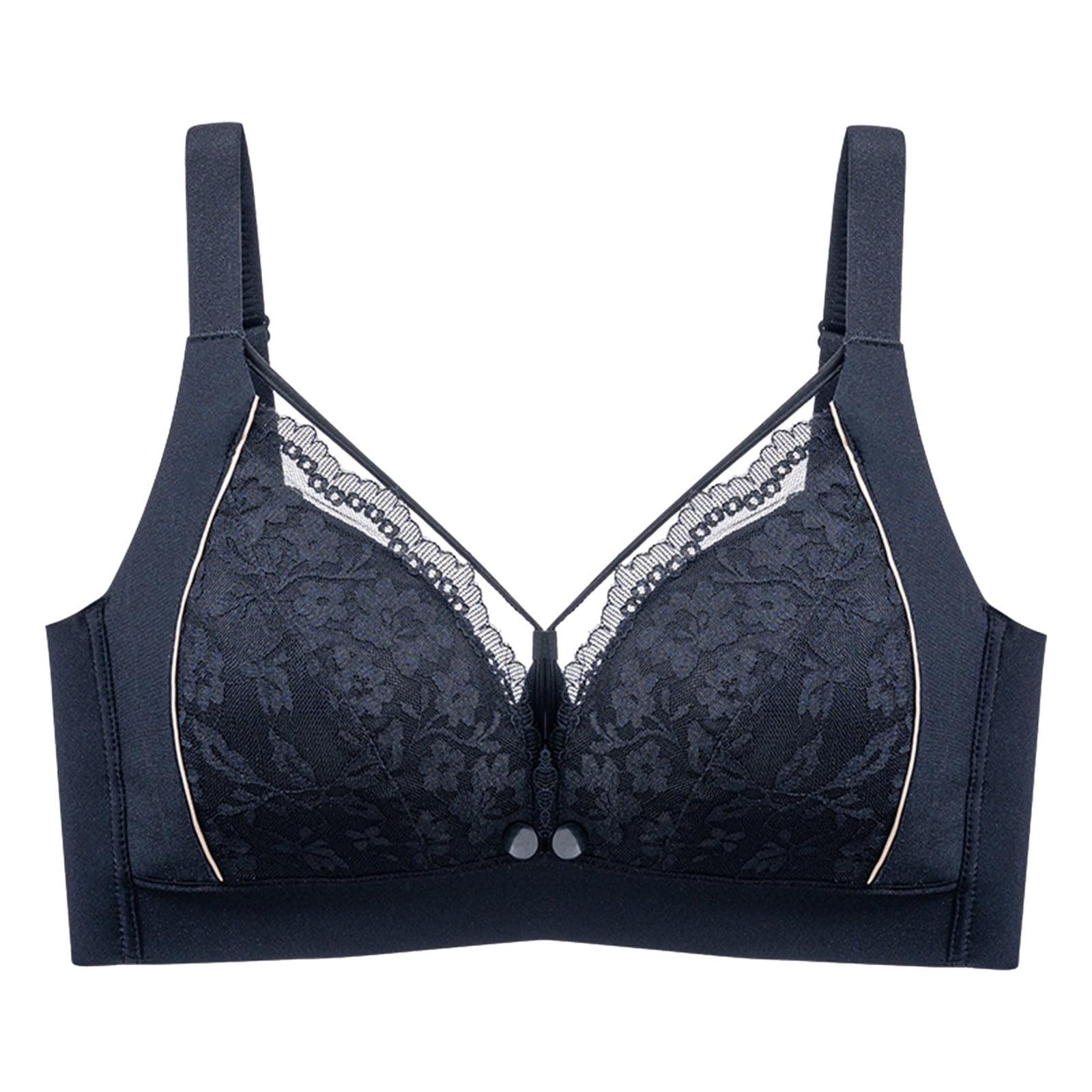 Vedolay Nursing Bra for Breastfeeding Maternity Bras Push Up Silk Seamless Pregnancy Bralette