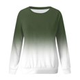 thumbnail image 1 of Vedolay Oversized Sweatshirt for Women Womens Zip Up Hoodies Oversized Sweatshirt Clothing Cute Fall Casual Drawstring Jacket with Pockets,Green L, 1 of 3