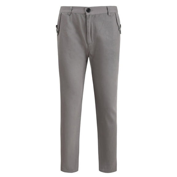 Vedolay Pants for Men Bottom Pocketed Sweatpants Grey,31