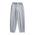 thumbnail image 1 of Vedolay Pants for Men Harem Pants Fashion Breathable Solid Color Sports Trousers Grey,2XL, 1 of 5