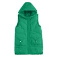 thumbnail image 1 of Vedolay Parka Jacket Women 2023 Solid Rain Jacket Outdoor Waterproof Hooded Raincoat Green,L, 1 of 5