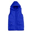 thumbnail image 1 of Vedolay Parka Jacket Women Comfy Casual Winter Open Front Jacket Coat Blue,L, 1 of 5